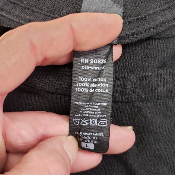 Black Label Moutain Dew Graphic Print Short Sleeve T Shirt Sz L The Concert Tee - Picture 3 of 7